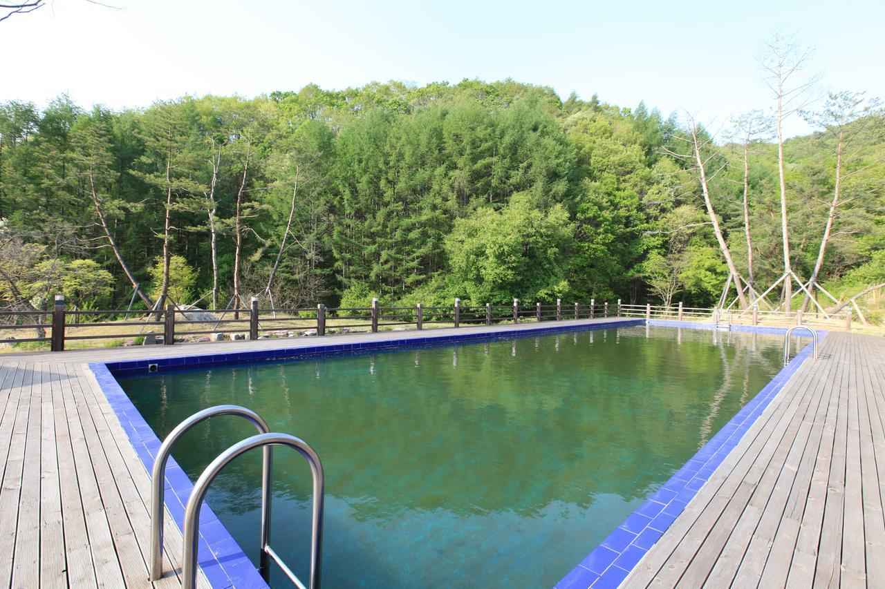 平昌郡 ヒューゲル ハイム ペンションヴィラ エクステリア 写真
